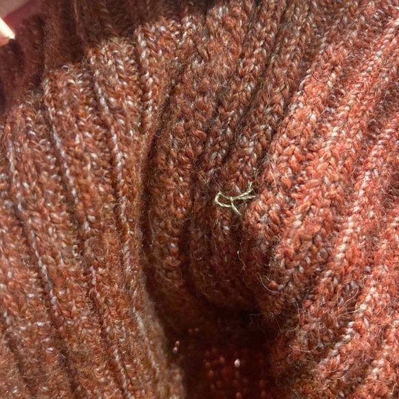 Olive & Oak Color-Block Turtleneck Knit Sweater - Medium - Picture 8 of 8